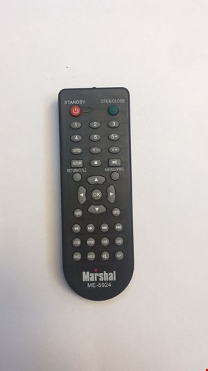 کنترل اصل شرکتی دی وی دی مارشال ته گرد 5024