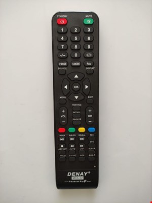 کنترل اصل شرکتی تلویزیون و ال ای دی دنای  DENAY MCB-02 