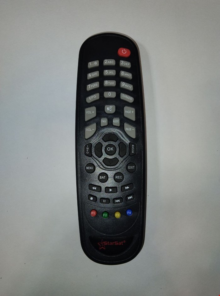 کنترل اصل شرکتی و فابریکی ریسیور استارست SX_100HD