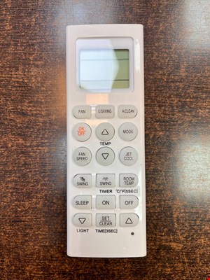 کنترل اصل شرکتی و فابریکی کولر گازی الجی اینورتر LG  