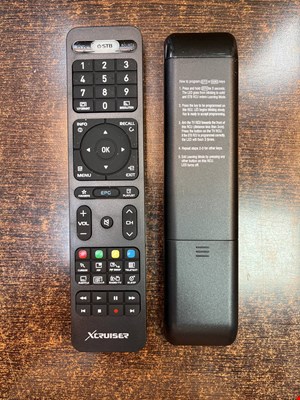 کنترل اصل شرکتی و فابریکی ریسیور ایکس کروز لرن دار STB XCRUISER