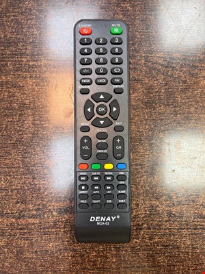 کنترل اصل شرکتی و فابریکی تلویزیون و ال ای دی دنای DENAY MCA.02 