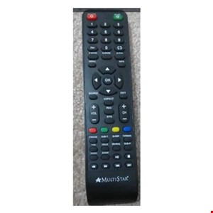 کنترل جایگزین شرکتی تلویزیون مولتی استار 4224   باتوجه به نبود کنترل موردنظر در بازار، کنترل جایگزین ست شده با کنترل اصلی اگهی ارسال میشه. 