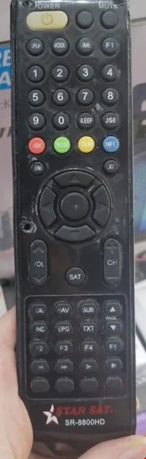 کنترل اصل شرکتی ریسیور استارست 8800HD/13000 