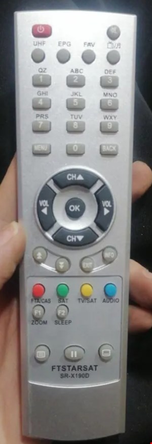 کنترل اصل شرکتی ریسیور استارست نقره ای 190D