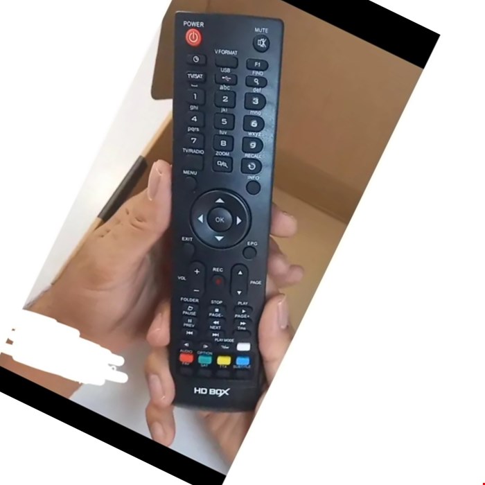 کنترل اصل شرکتی ریسیور کمیاب اچ دی باکس HD BOX