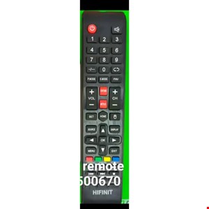 کنترل جایگزین ال ای دی نایاب هیفینیت HIFINIT         باتوجه ب نبود کنترل موردنظر در بازار، کنترل (جایگزین) ست شده با کنترل اصلی اگهی ارسال میشه.              