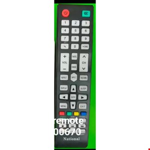 کنترل شرکتی تلویزیون و ال ای دی  ناسیونال 320