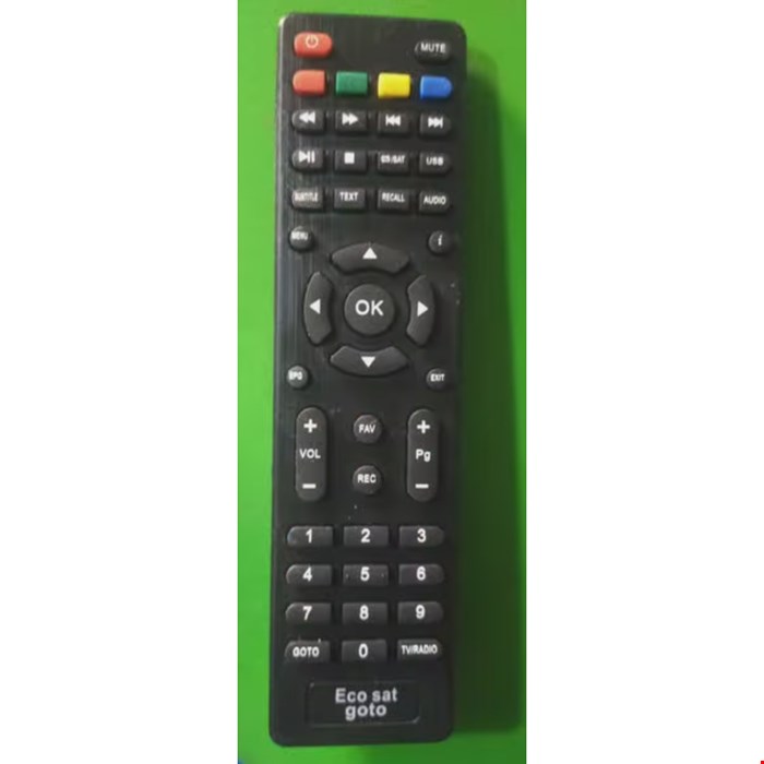 کنترل اصل شرکتی ریسیور اکوست تخت ECO SAT