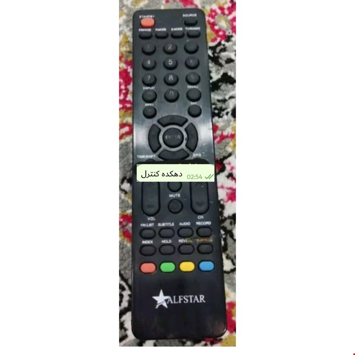 کنترل اصل شرکتی تلویزیون و ال ای دی آلف استار
