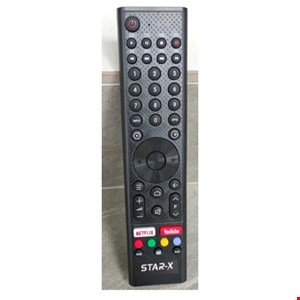 کنترل جایگزین ال ای دی و تلویزیون استارایکس STAR X>>>>>>>باتوجه ب نبود کنترل موردنظر در بازار، کنترل (جایگزین) ست شده با کنترل اصلی اگهی ارسال میشه.              