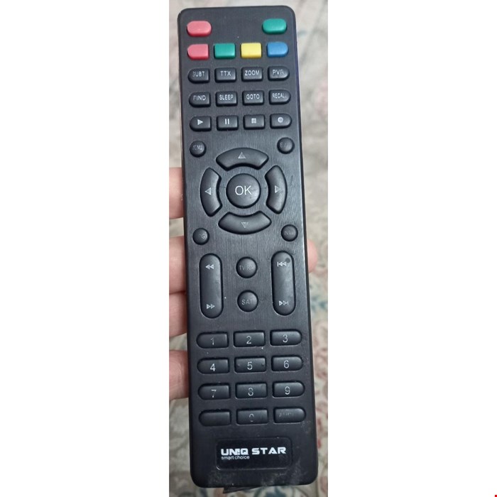 کنترل جایگزین ریسیور نایاب یونیک استار تخت QNIC STAR               با توجه به نبود کنترل موردنظر در بازار، کنترل (جایگزین) ست شده با کنترل اصلی اگهی ارسال میشه.              