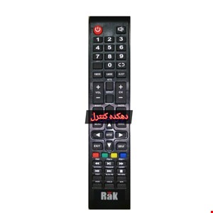 کنترل اصل شرکتی تلویزیون و ال ای دی راک RAK 1078