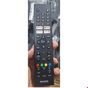 کنترل جایگزین تلویزیون و ال ای دی ماسر تخت Maser    باتوجه ب نبود کنترل موردنظر در بازار، کنترل (جایگزین) ست شده با کنترل اصلی اگهی ارسال میشه.              