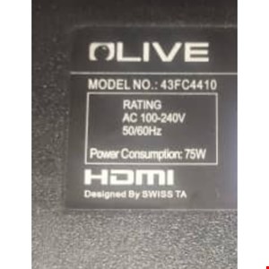 کنترل اصل شرکتی و باکیفیت تلویزیون و ال ای دی اولیو 43FC4410