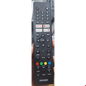 کنترل اصل شرکتی تلویزیون و ال ای دی نایاب ماسر اینترنت دار Maser