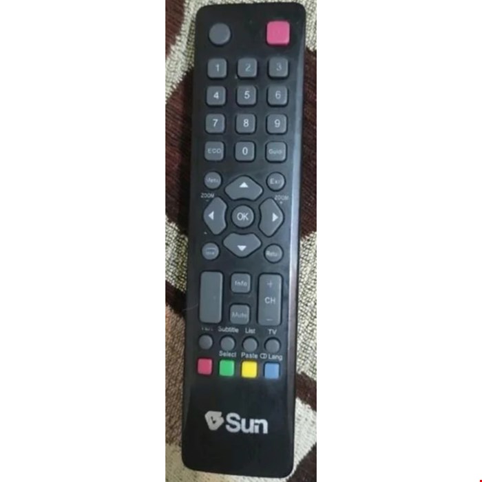 کنترل اصلی و اورجینال ال ای دی و تلويزيون سان لانگ دار 002 SUN