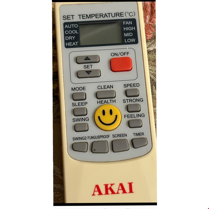 کنترل شرکتی و آیسی دار کولرگازی آکایی AKAI