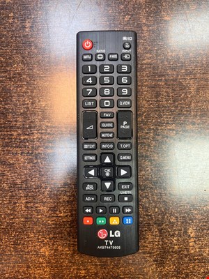 کنترل اصل شرکتی تلویزیون و ال ای دی ال جی ۶۰۵ LG