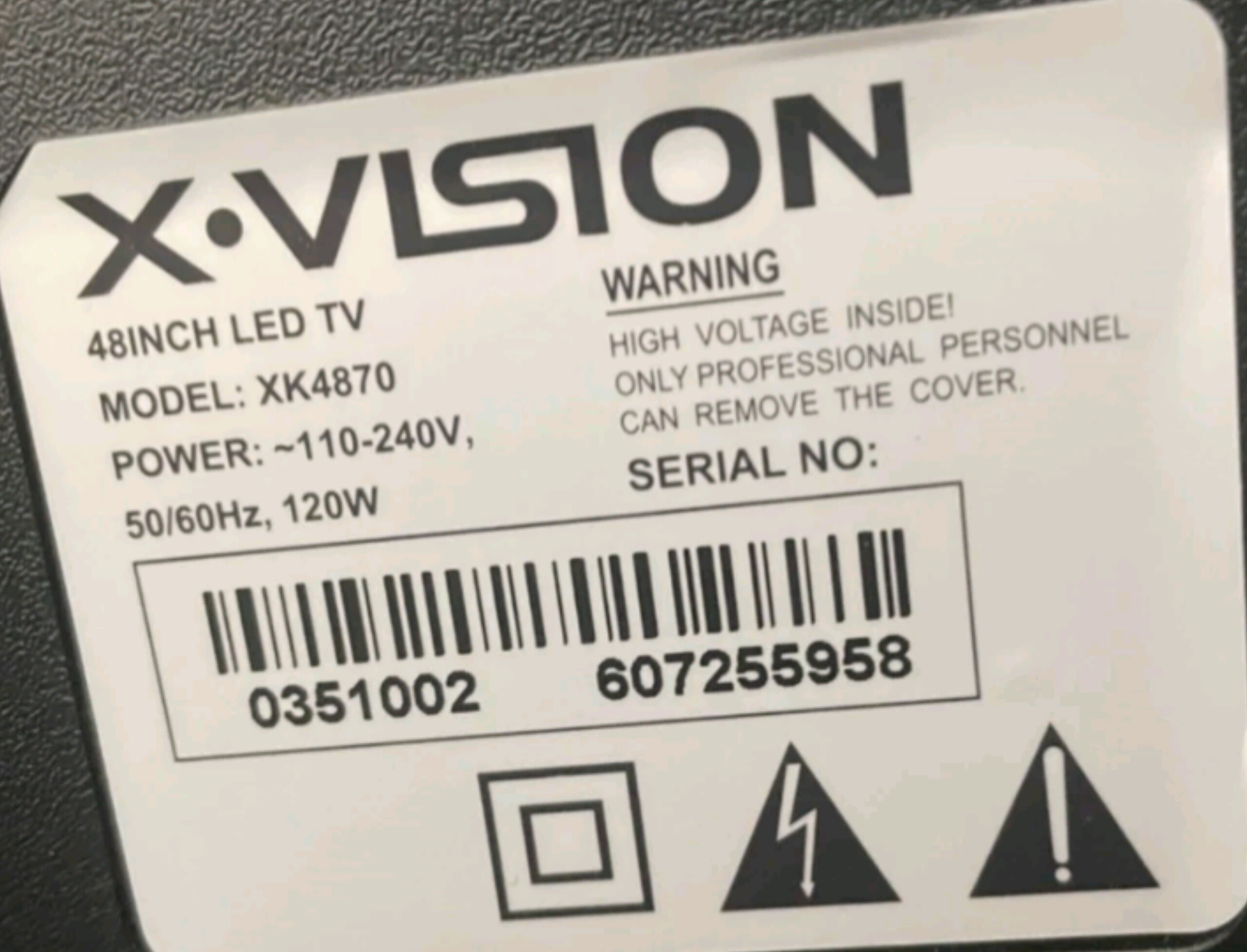 Xvision XK.4870