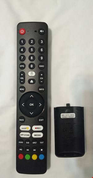 کنترل اصل شرکتی و فابریکی تلویزیون و ال ای دی ایکس ویژن فیلیمودار Xvision Filimo
