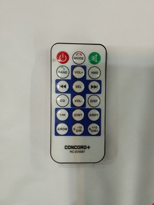 کنترل اصل شرکتی و فابریکی پخش ماشین کنکورد بلوتوث دار Concord