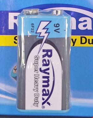 باتری شرکتی سایز کتابی 9ولت ری مکس RAYMAX 