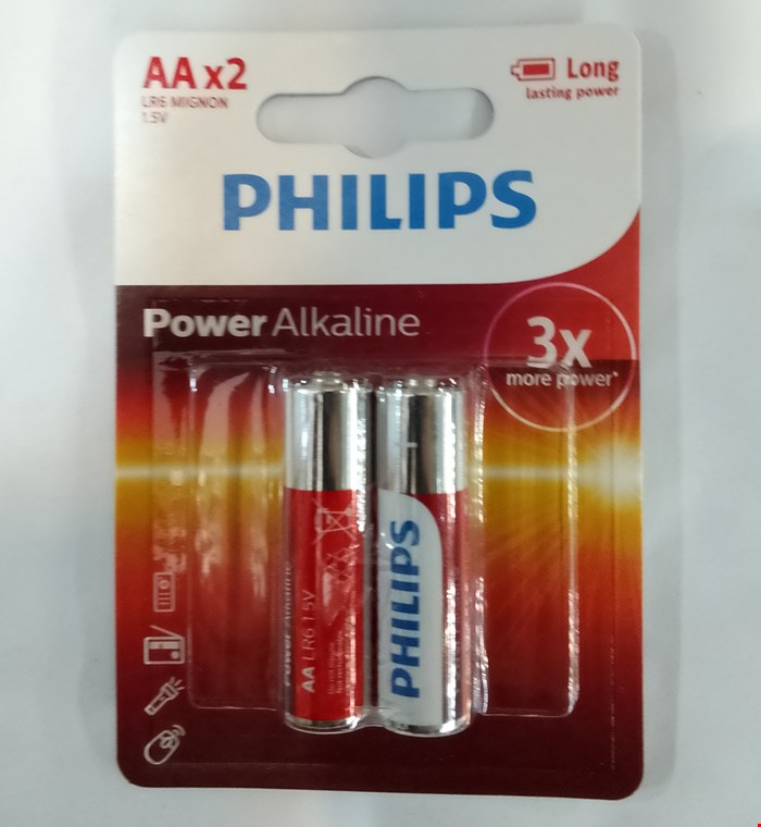 باتری قلم اولترا الکالین فیلیپس اصلی Philips AA