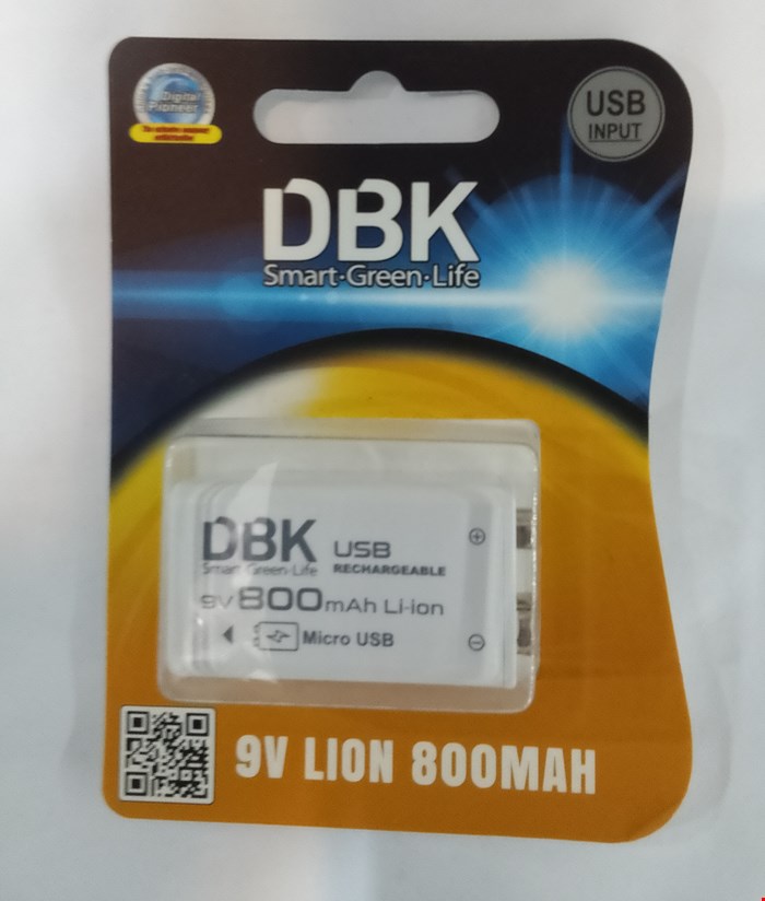 باتری شرکتی کتابی شارژی آندرویدی DBK (قابلیت شارژ با کابل اندروید)